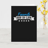 お婿さん カード (黄色い花)