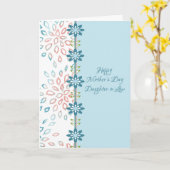 お嫁さまのお母さんの日帰り花束 カード (黄色い花)