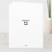 お嬢さんおめでとう カード (裏面)