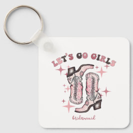 お嬢さんたちのパーティーグッズ Let's Go Girls キーホルダー