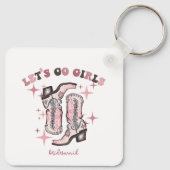 お嬢さんたちのパーティーグッズ Let's Go Girls キーホルダー (裏面)