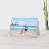 お嬢さんのお父様のデイカードよ カード (正面)