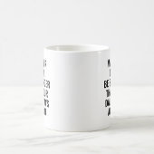 お嬢さんの力になるコーヒーを パパ おもしろグッズ コーヒーマグカップ (中央)