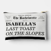 お嬢さん新聞 最後の斜面での乾杯 アクセサリーポーチ (裏面)