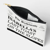 お嬢さん新聞 最後の斜面の乾杯 アクセサリーポーチ (見開き)