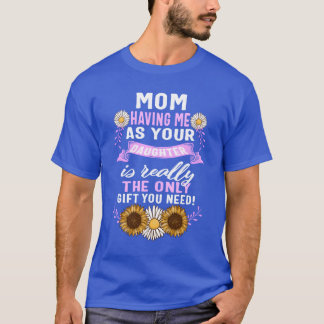 お嬢さん私を娘の友達に Tシャツ