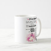 お嬢さん-お前より勇敢だ コーヒーマグカップ (正面右)