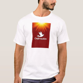 お嬢様の堅信式の招待状 カスタム Tシャツ