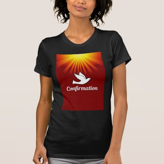 お嬢様の堅信式の招待状 カスタム Tシャツ (正面)
