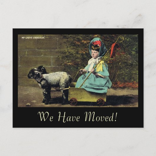 お嬢様の馬車を動かしたぞ！ 案内ポストカード (正面)