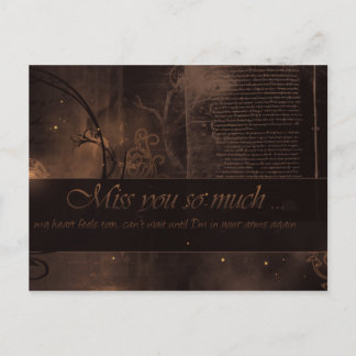 お嬢様 ポストカード