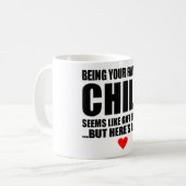 お子お気に入りの様のお父さま コーヒーマグカップ (正面左)