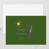 お子さまの作品を父の日のギフトに 子どもの絵をプレゼントして、父の日のお祝いをしよう! シーズンカード (正面/裏面)