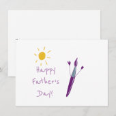 お子さまの作品を父の日のギフトに 子どもの絵をプレゼントに飾って、父の日をお祝いしよう！ シーズンカード (正面/裏面)