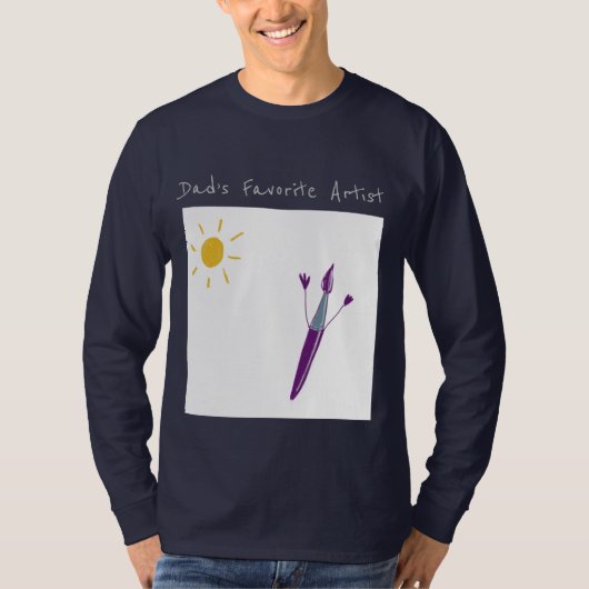 お子さまの作品をTシャツに Tシャツ (正面)