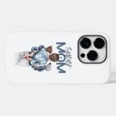 お子さんと娘さんを持つスーパーママへのギフト Case-Mate iPhoneケース (裏面 (横))