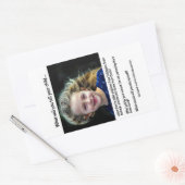 お子さんに何て言うの?紙シール 長方形シール (封筒)