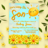 お子様がやってきます 招待状