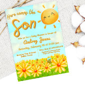 お子様がやって来る 招待状