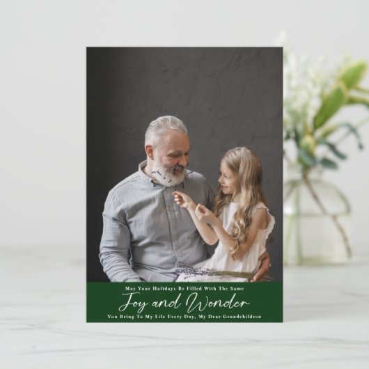 お子様と疑問に思の喜び シーズンカード (スタンド正面)