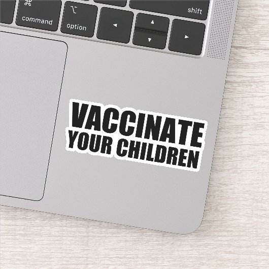 お子様に予防接種を行うPro Vaccine Laptop シール (詳細)