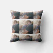 お子様のアートワークのアップロード |かわいい父の日 クッション (裏面)