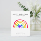 お子様のアートワーク |キッズスケッチクリスマス シーズンポストカード (スタンド正面)