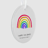 お子様のアートワーク |子供のアップロードスケッチ オーナメント (正面)