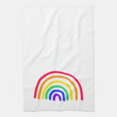 お子様のアートワーク |子供のアップロードスケッチ キッチンタオル (縦)