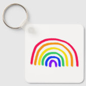 お子様のアートワーク |子供のアップロードスケッチ キーホルダー (正面)