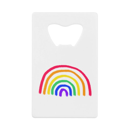 お子様のアートワーク |子供のアップロードスケッチ クレジットカード栓抜き (正面)