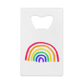 お子様のアートワーク |子供のアップロードスケッチ クレジットカード栓抜き (裏面)