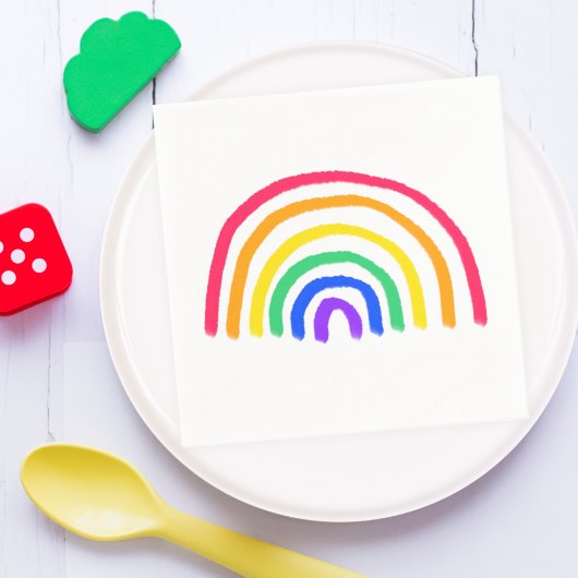 お子様のアートワーク |子供のアップロードスケッチ スタンダードカクテルナプキン