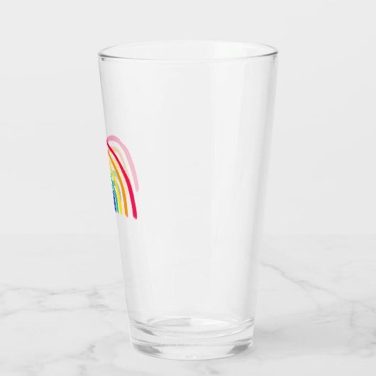 お子様のアートワーク |子供のアップロードスケッチ タンブラーグラス (左)