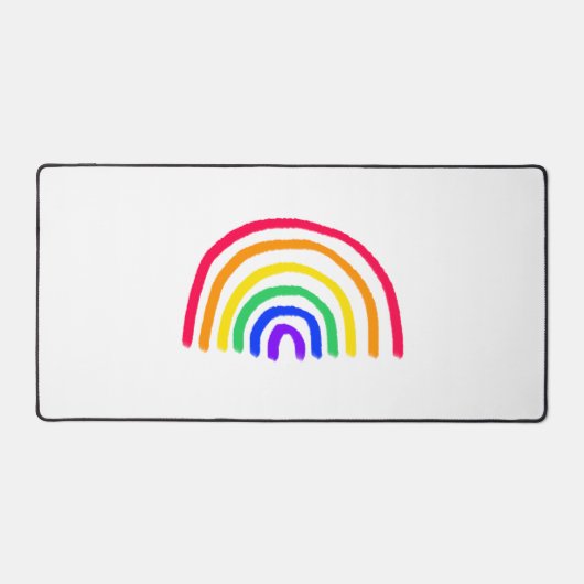 お子様のアートワーク |子供のアップロードスケッチ デスクマット (正面)