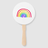 お子様のアートワーク |子供のアップロードスケッチ ハンドファン (正面)