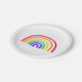 お子様のアートワーク |子供のアップロードスケッチ ペーパープレート (アングル)