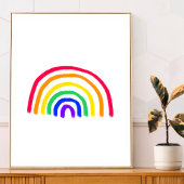 お子様のアートワーク |子供のアップロードスケッチ ポスター