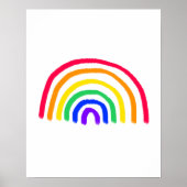 お子様のアートワーク |子供のアップロードスケッチ ポスター (正面)