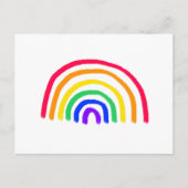 お子様のアートワーク |子供のアップロードスケッチ ポストカード (正面)