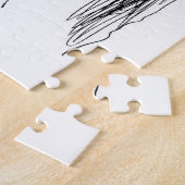 お子様のスケッチ – 母の日のプレゼント ジグソーパズル (側面)