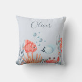 お子様の下の海 クッション (正面)