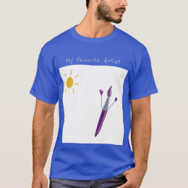 お子様の作品がデザインされたTシャツ Tシャツ