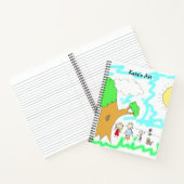 お子様の作品を追加 ノートブック (内部)