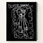 お子様の作品ライターズ ワークショップ ノートブック (裏面)