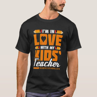 お子様の先生大好き ホームスクーリング Tシャツ