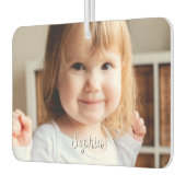 お子様の写真とスクリプト名 カーエアーフレッシュナー (左)