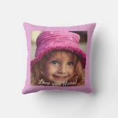 お子様の写真はこちら クッション (裏面)