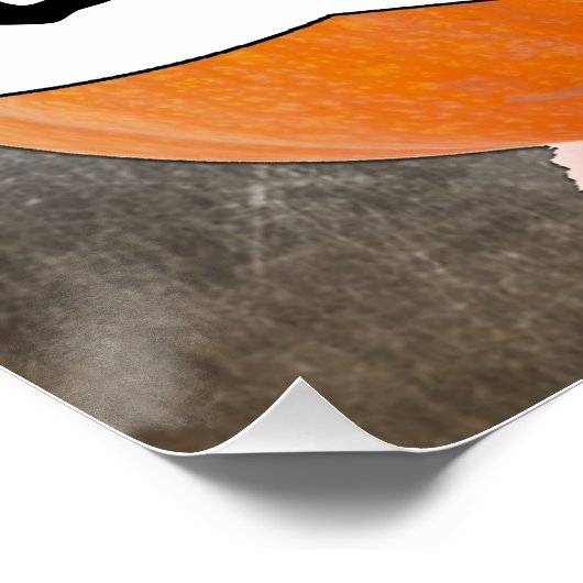 お子様の写真をパンプキンポスタおもしろいーに追加 ポスター (コーナー)