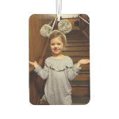 お子様の写真を追加する カーエアーフレッシュナー (裏面)